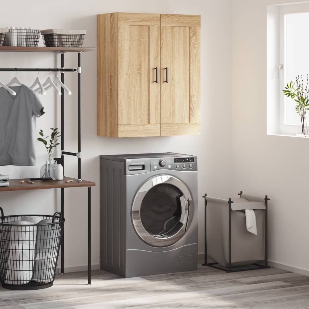 VidaXL Wandkast 69,5x34x90 cm bewerkt hout sonoma eikenkleurig