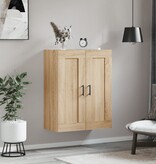 VidaXL Wandkast 69,5x34x90 cm bewerkt hout sonoma eikenkleurig