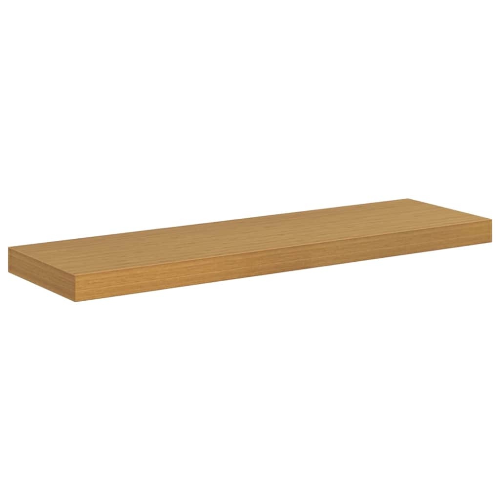 VidaXL Wandplank Wandgemonteerd Beige 80 x 23,5 x 4 cm Bewerkt hout