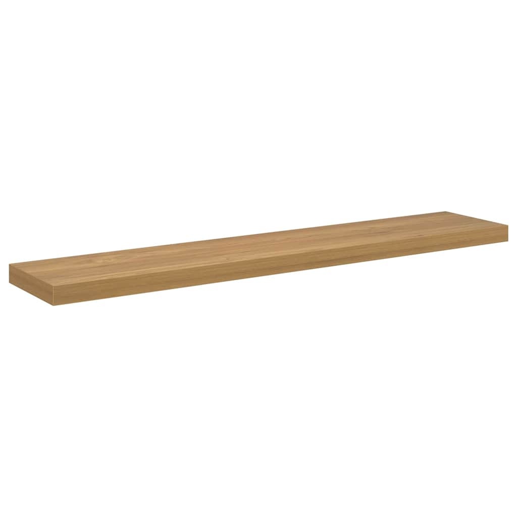 VidaXL Wandplank Wandgemonteerd Bruin 120 x 23,5 x 4 cm Bewerkt hout