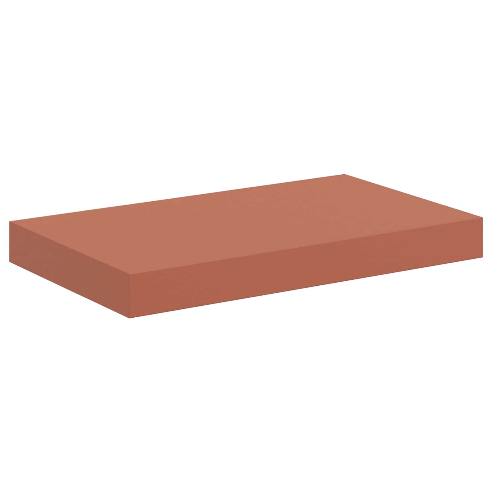 VidaXL Wandplank Wandgemonteerd Rood 40 x 23,5 x 4 cm Bewerkt hout