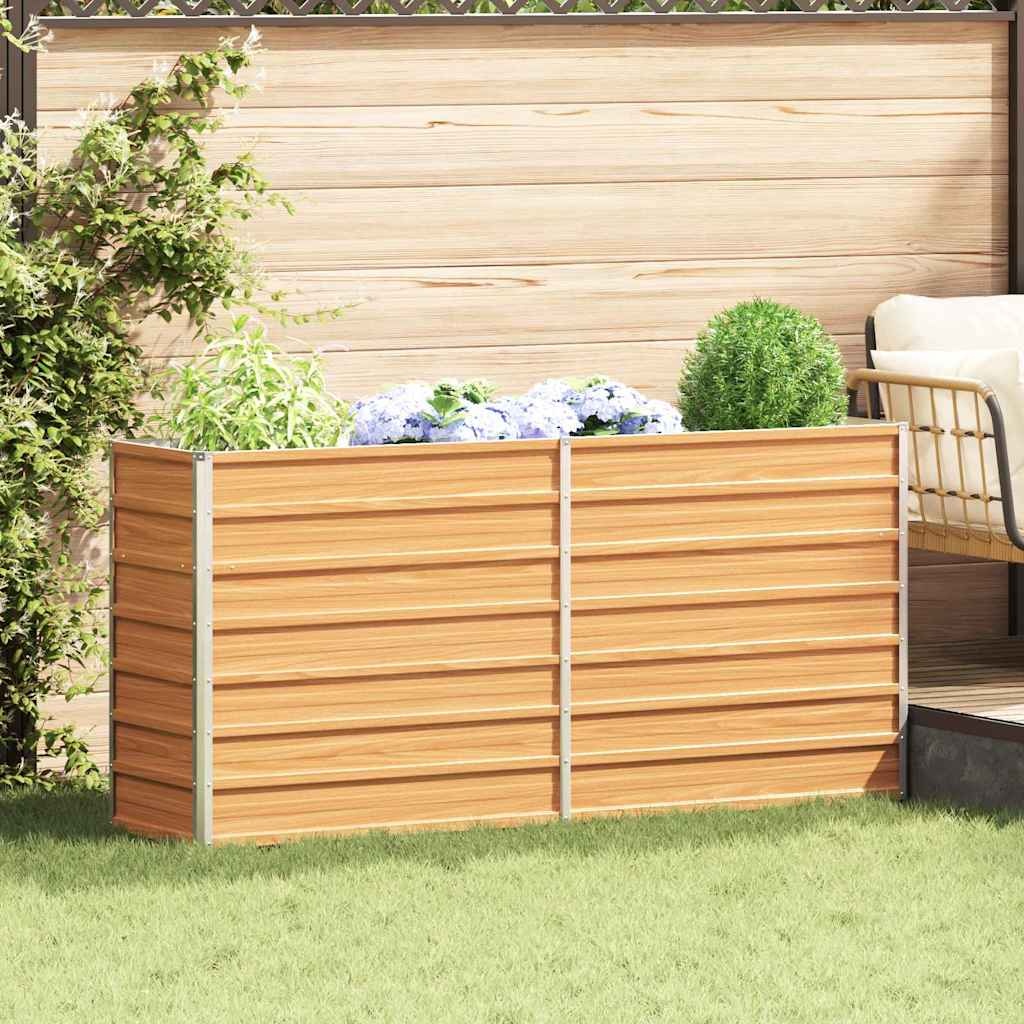 VidaXL Verhoogde plantenbak Licht Bruin 160 x 40 x 45 cm