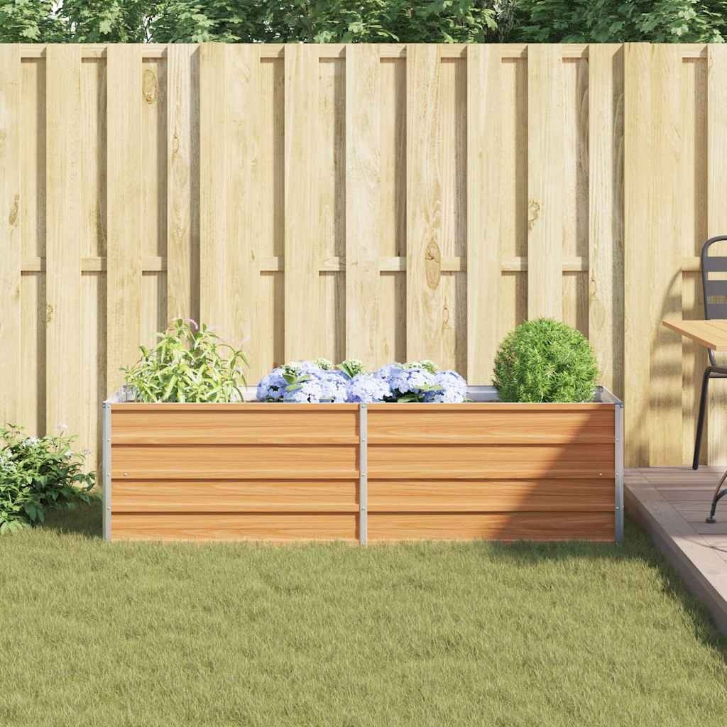 VidaXL Verhoogde plantenbak Licht Bruin 160 x 40 x 45 cm