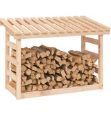 VidaXL Haardhoutrek 108x64,5x78 cm massief grenenhout