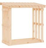 VidaXL Haardhoutrek 108x64,5x109 cm massief grenenhout