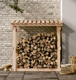 VidaXL Haardhoutrek 108x64,5x109 cm massief grenenhout