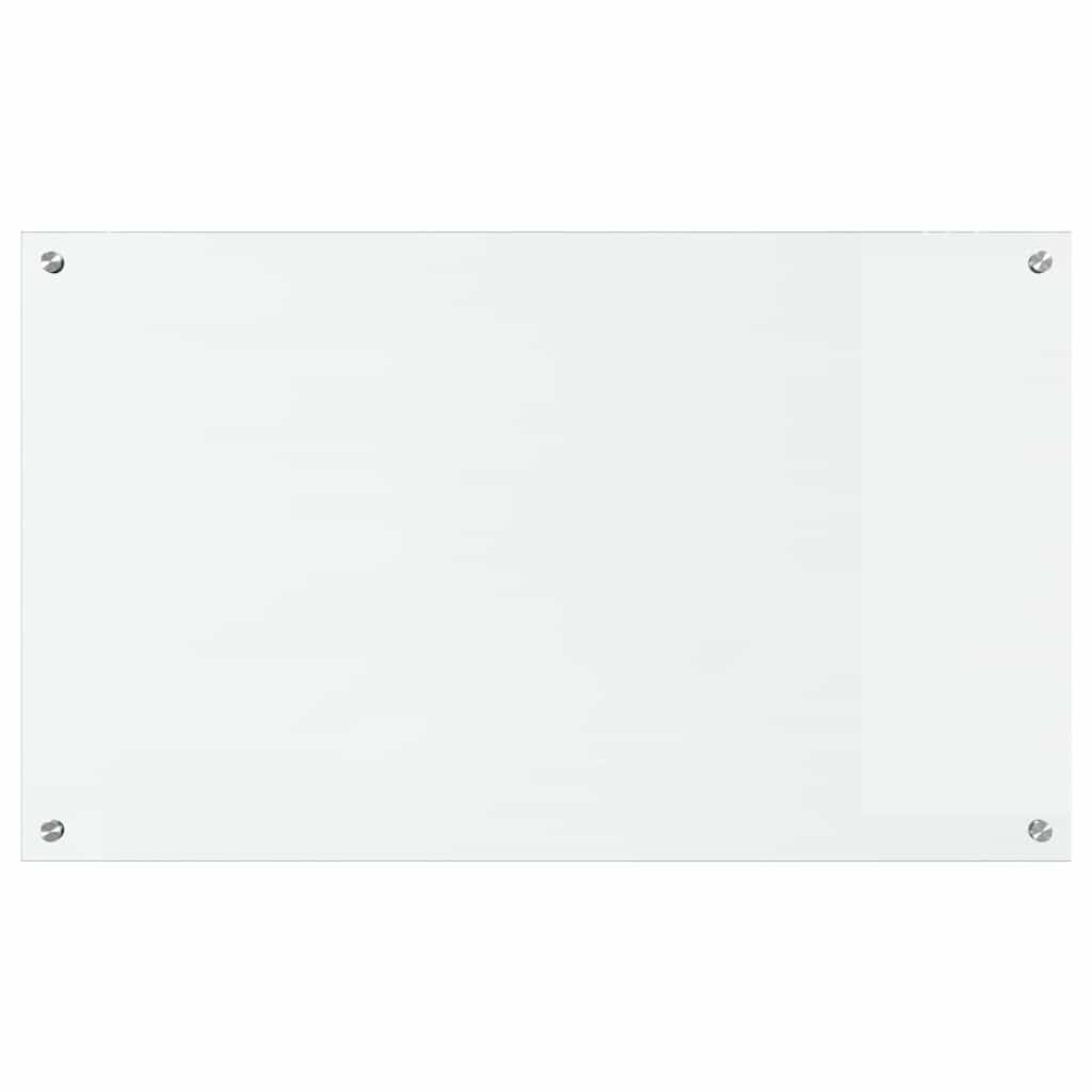 VidaXL Keuken Achterwand Doorzichtig 100 x 60 cm gehard glas