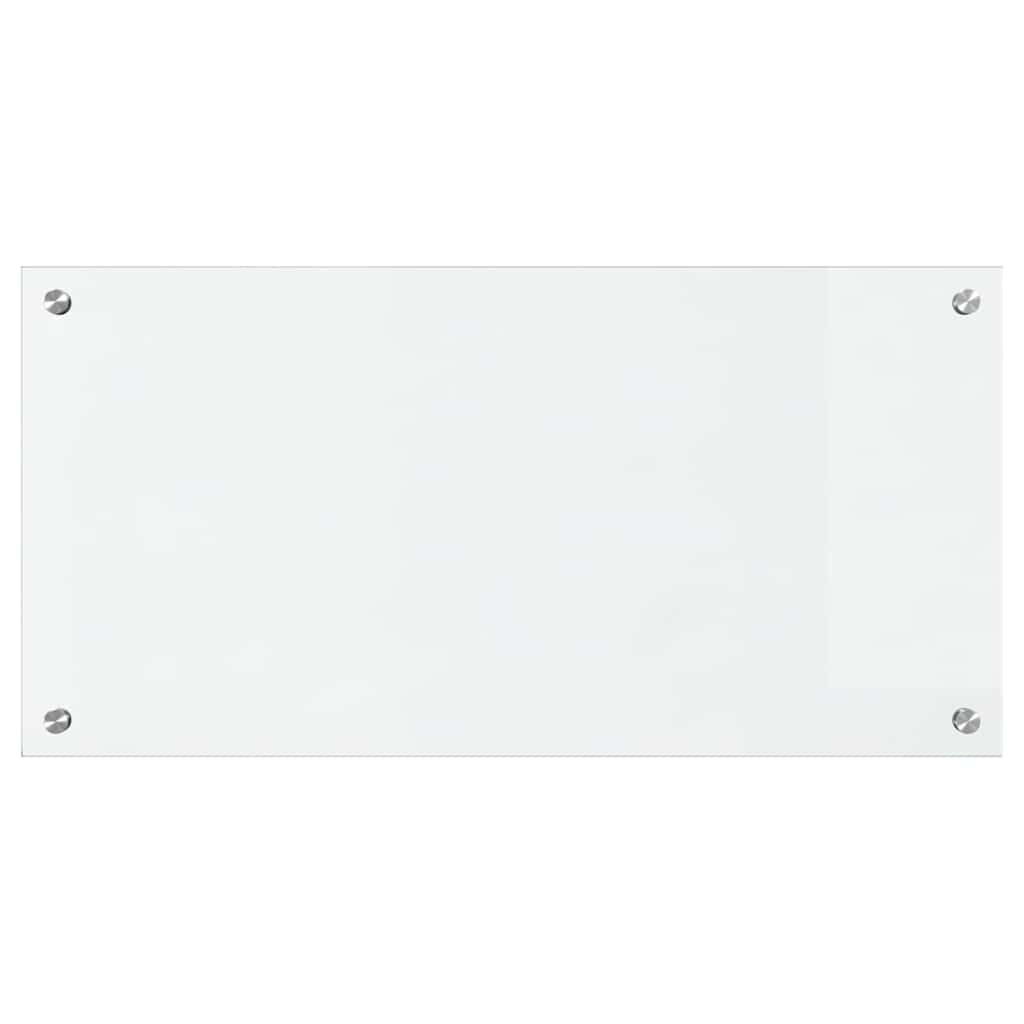 VidaXL Keuken Achterwand Doorzichtig 80 x 40 cm gehard glas