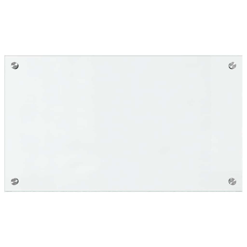 VidaXL Keuken Achterwand Doorzichtig 70 x 40 cm gehard glas