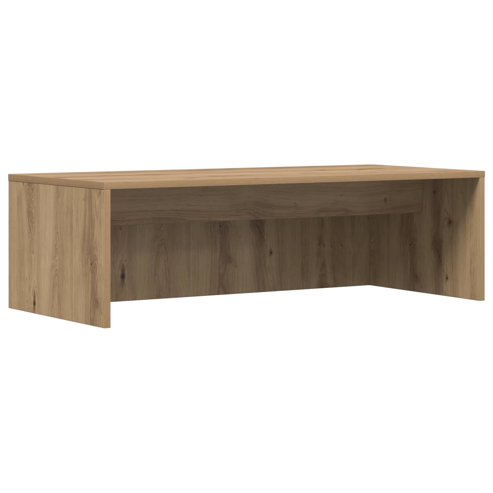 VidaXL Aan de muur bevestigd bureau Artisan Eiken 100 x 45 x 30 cm
