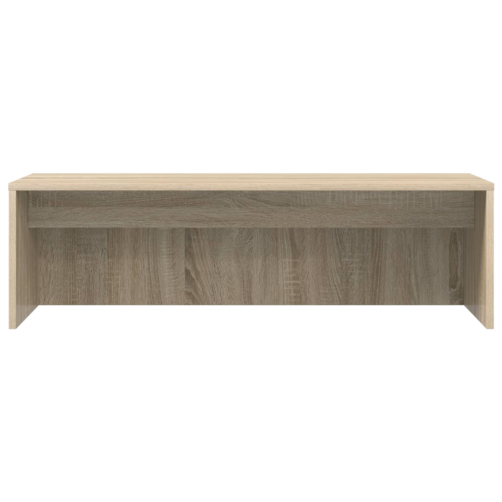 VidaXL Aan de muur bevestigd bureau Sonoma Eiken 100 x 45 x 30 cm