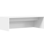 VidaXL Aan de muur bevestigd bureau Wit 100 x 45 x 30 cm Bewerkt hout