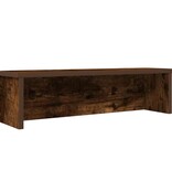 VidaXL Keukenrekken stapelbaar 2 st 60x15x16 cm gerookt eikenkleurig