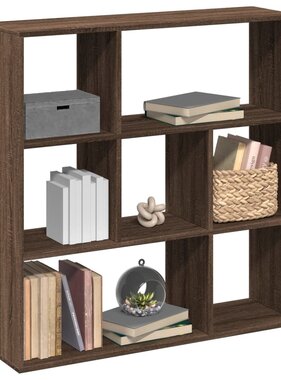 VidaXL Kamerscherm / boekenkast 102x29x103,5 cm hout bruin eikenkleur