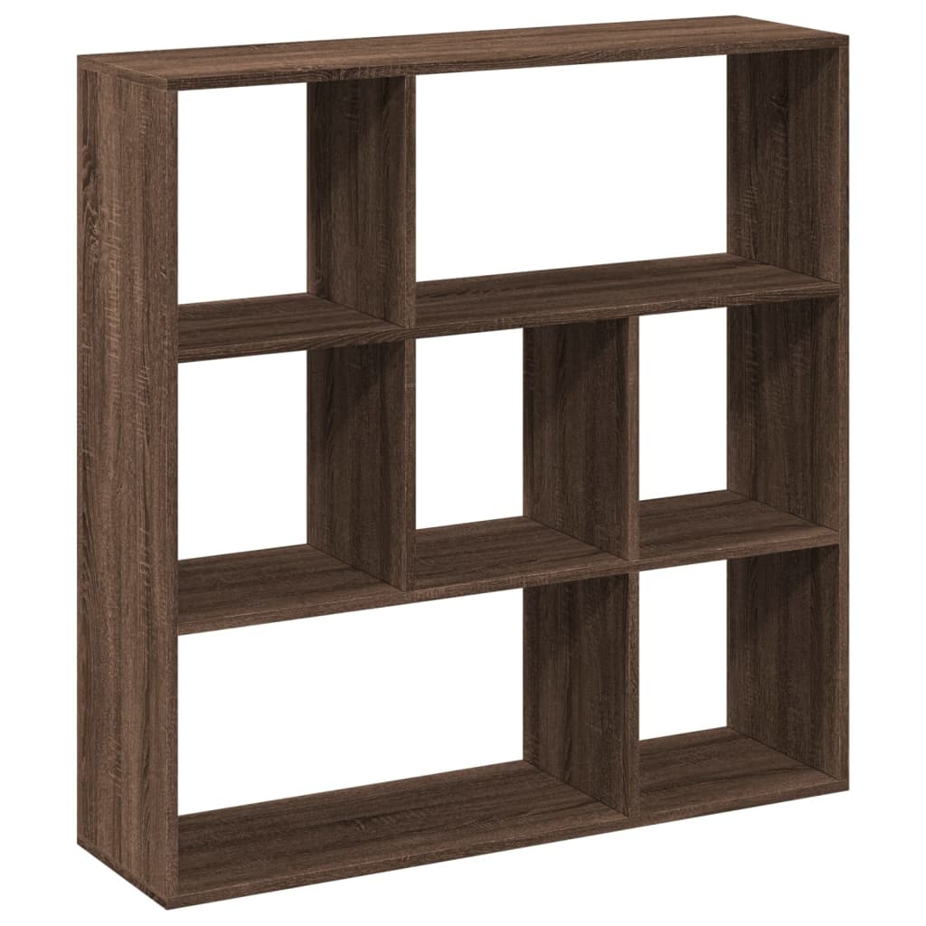 VidaXL Kamerscherm / boekenkast 102x29x103,5 cm hout bruin eikenkleur