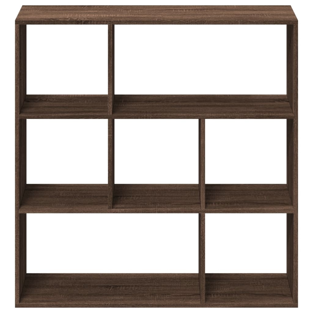 VidaXL Kamerscherm / boekenkast 102x29x103,5 cm hout bruin eikenkleur