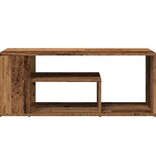 VidaXL Salontafel 100x50x40 cm bewerkt hout oud houtkleurig