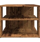 VidaXL Salontafel 100x50x40 cm bewerkt hout oud houtkleurig