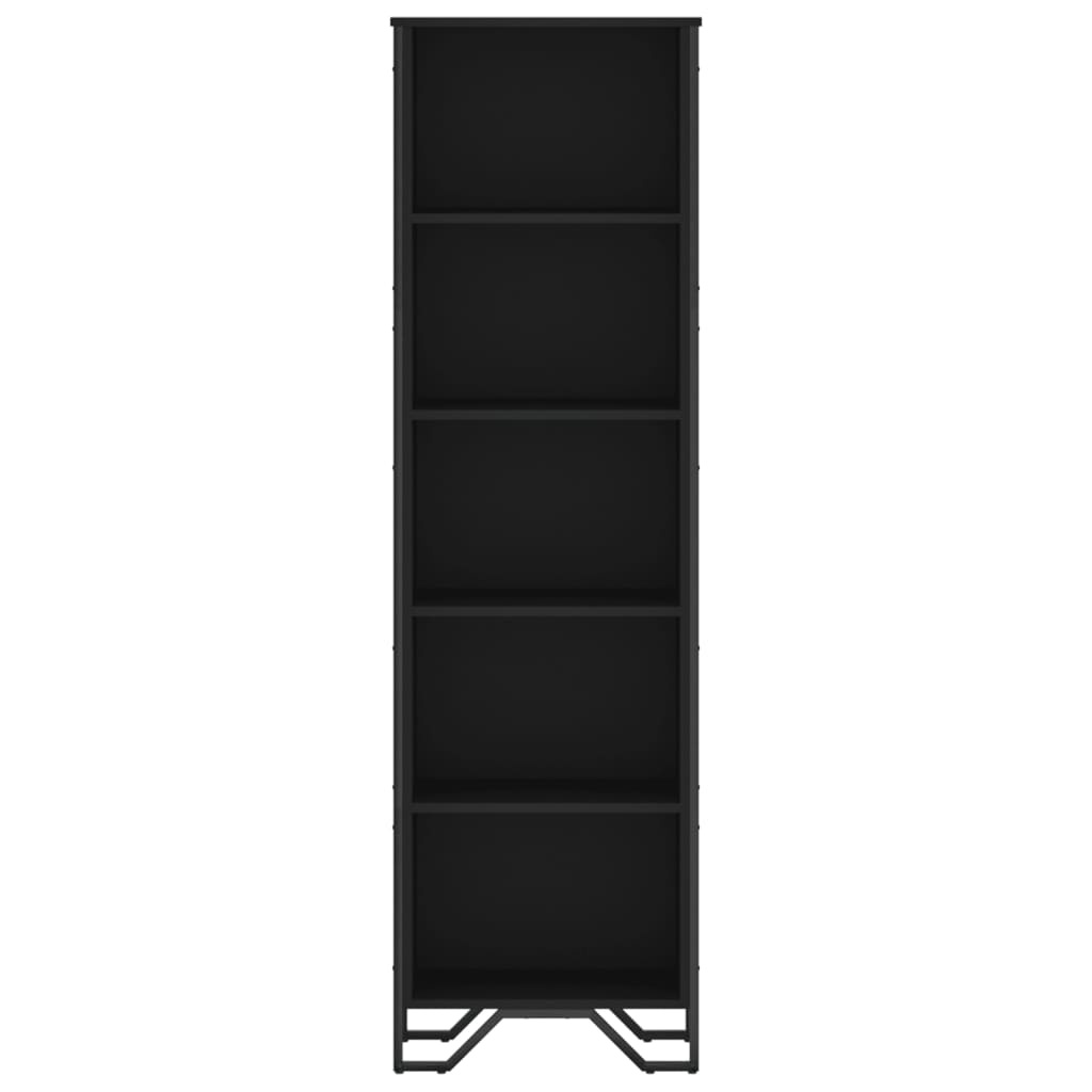 VidaXL Boekenkast 50x31x169 cm bewerkt hout zwart