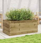 VidaXL Plantenbak 110x60x45,5 cm geïmpregneerd grenenhout