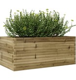 VidaXL Plantenbak 110x60x45,5 cm geïmpregneerd grenenhout