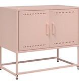 VidaXL Tv-meubel 68,5x39x60,5 cm staal roze