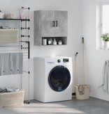 VidaXL Wandkast 60x31x70 cm bewerkt hout betongrijs