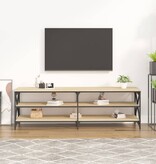 VidaXL Tv-meubel 160x40x50 cm bewerkt hout sonoma eikenkleurig
