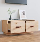 VidaXL Tv-meubel 80x34x35 cm massief grenenhout