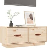 VidaXL Tv-meubel 80x34x35 cm massief grenenhout