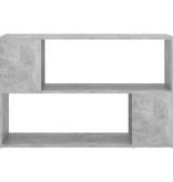 VidaXL Boekenkast 100x24x63 cm bewerkt hout betongrijs