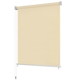 VidaXL Rolgordijn voor buiten 300x230 cm crème