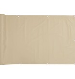 VidaXL Balkonscherm Oxford textiel 90x600 cm beige