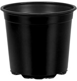 VidaXL Bloempot 100 pcs Zwart Ø 15 x 12.5 cm Kunststof