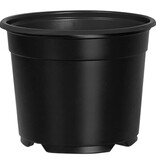 VidaXL Bloempot 50 pcs Zwart Ø 15 x 12.5 cm Kunststof