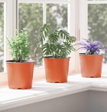 VidaXL Bloempot 50 pcs Keramiek Ø 15 x 12.5 cm Kunststof