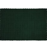 VidaXL Neppels Konijnenbont Deken Donkergroen 150 x 220 cm Polyester