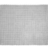 VidaXL Neppels Konijnenbont Deken Grijs 220 x 240 cm Polyester