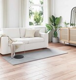 VidaXL Nep Konijnenbont Tapijt Olite Grijs 100 x 200 cm Polyester