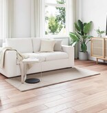 VidaXL Nep Konijnenbont Tapijt Olite Beige 100 x 200 cm Polyester