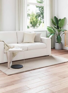 VidaXL Nep Konijnenbont Tapijt Olite Beige 100 x 200 cm Polyester