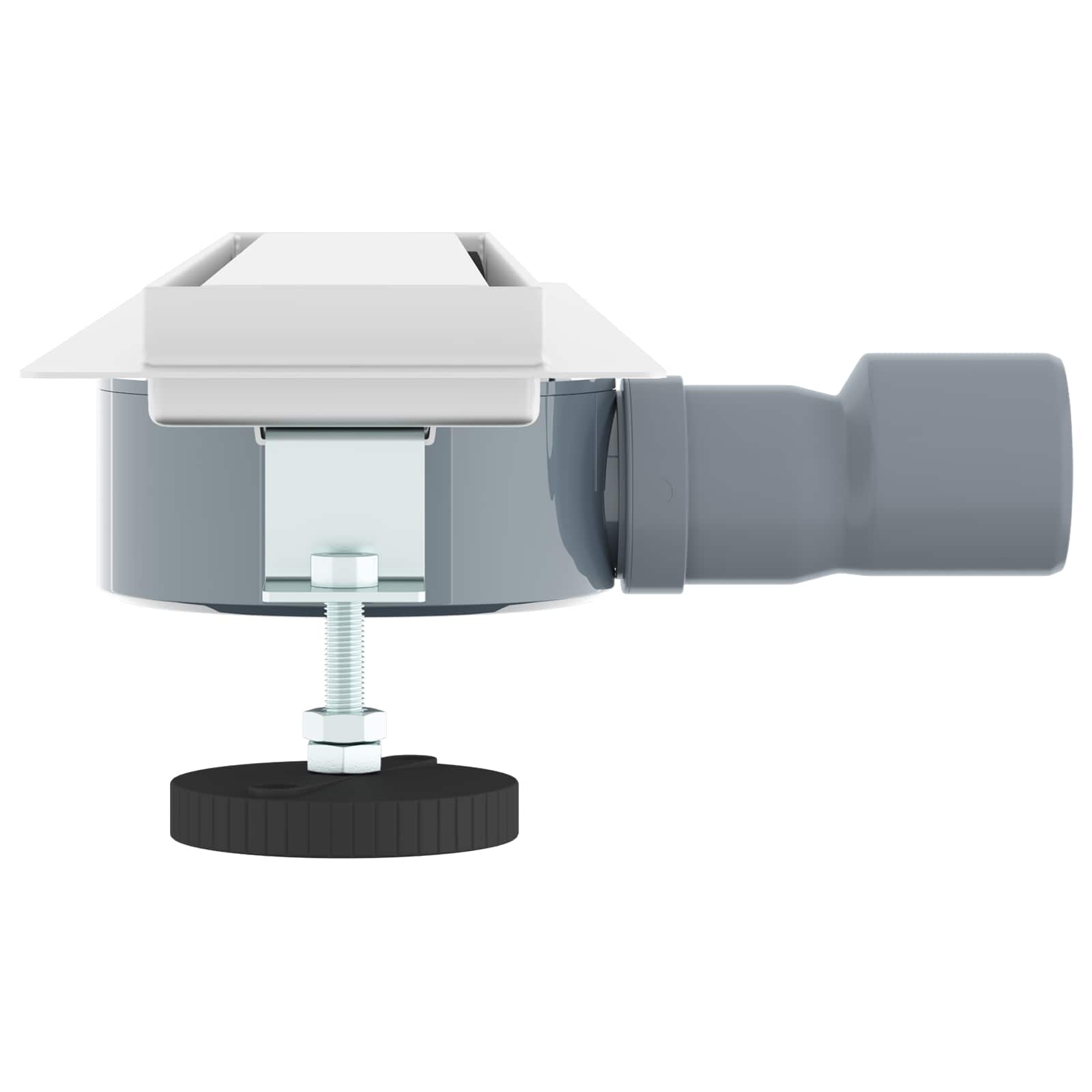 VidaXL Doucheafvoer 2-in-1 met 360° Sifon Zilver 50 cm