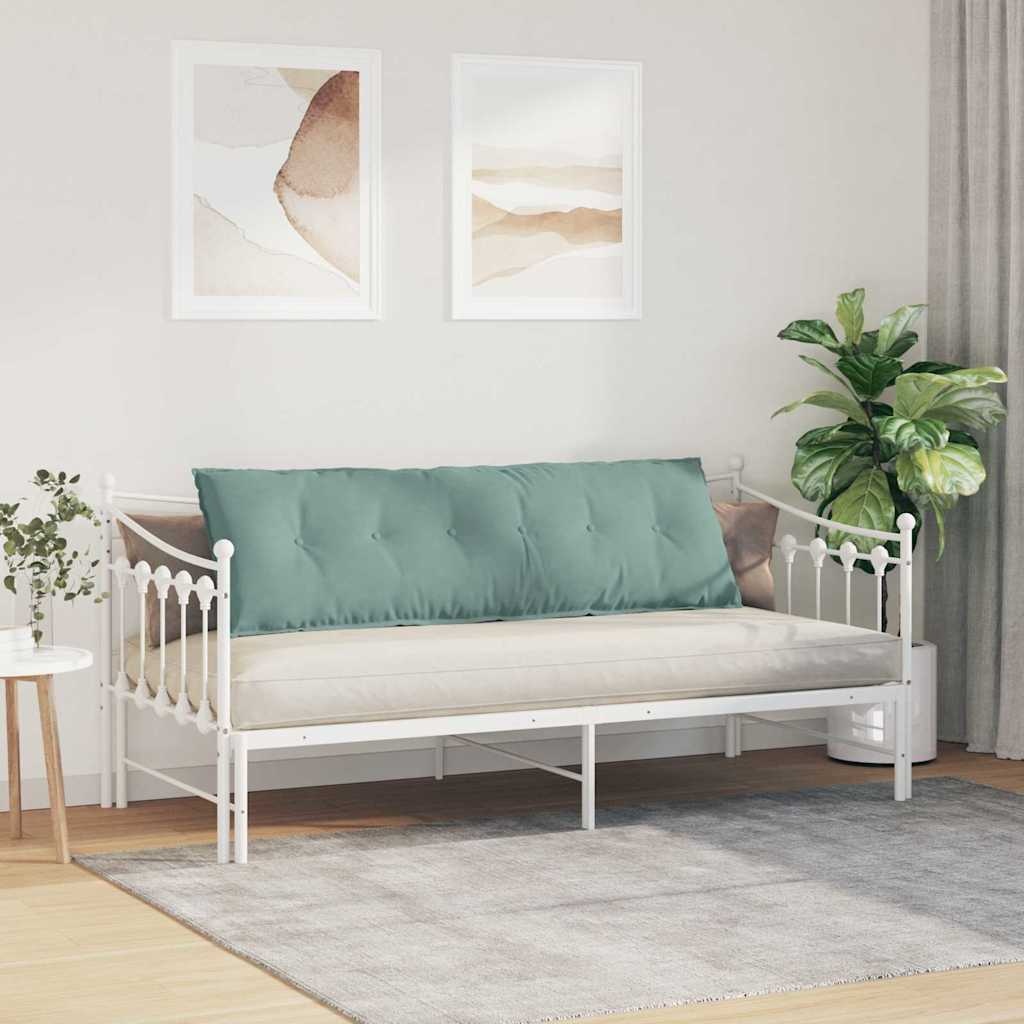 VidaXL Rugkussen Zeegroen 160 x 50 cm Cordstof