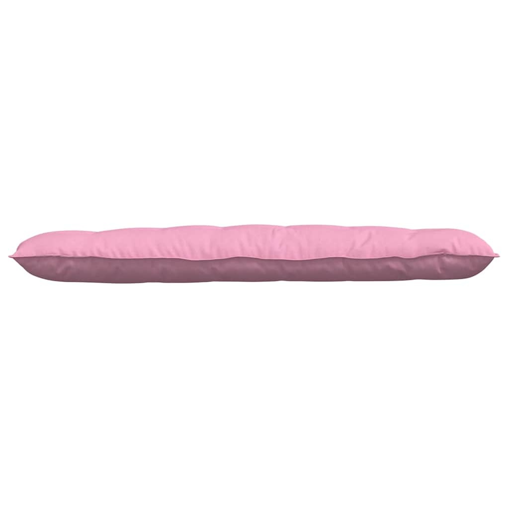 VidaXL Rugkussen Roze 160 x 19 x 50 cm Stof