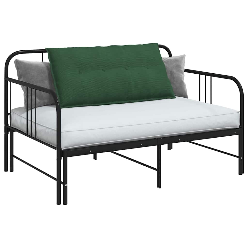 VidaXL Rugkussen Jungle Groen 100 x 50 cm Cordstof