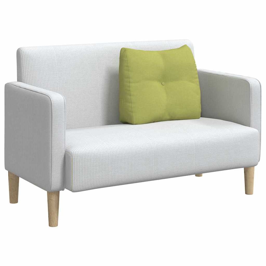 VidaXL Rugkussen Lichtgroen 60 x 24 x 50 cm Stof