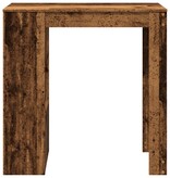 VidaXL Bartafel met rekken 102x50x103,5 cm bewerkt hout oud houtkleur