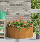 VidaXL Plantenbak Roestig 90 x 45 x 35 cm Cortenstaal
