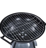 VidaXL Kogelbarbecue houtskool met wieltjes XXL 44 cm