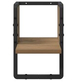 VidaXL Wandplank Ambachtelijk eiken 20 x 25 x 30 cm Bewerkt hout